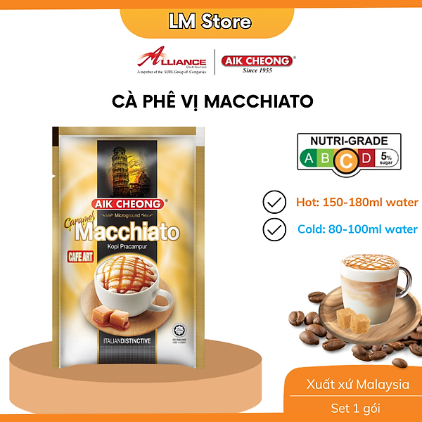Set 1 gói Trà sữa/Cà phê Aikcheong Malaysia dùng thử (40g/25g)