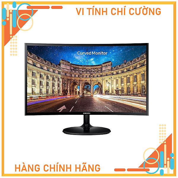 Màn Hình Cong SamSung LC24F390FHEXXV 24inch FullHD 4ms 60Hz FreeSync VA - Hàng Chính Hãng