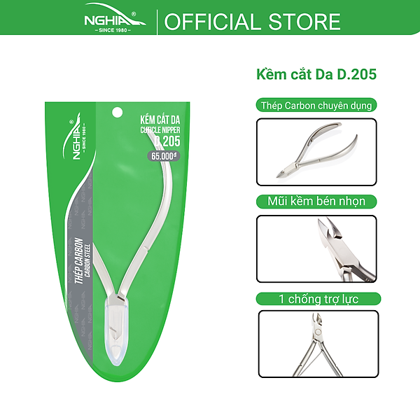 Kềm Cắt Da Thép Chuyên Dụng Kềm Nghĩa D-205