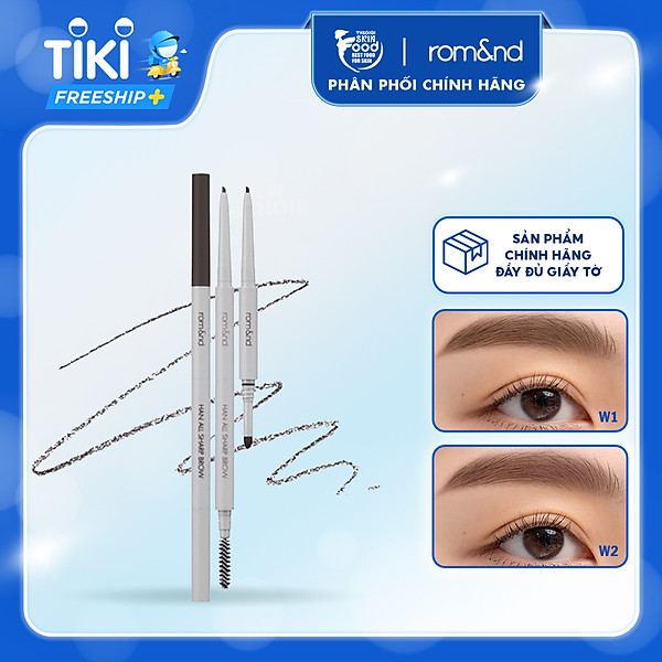 Chì Kẻ Mày Nét Mảnh 3 Trong 1 Cho Đôi Chân Mày Hoàn Hảo, Sắc Nét Romand Han All Sharp Brow