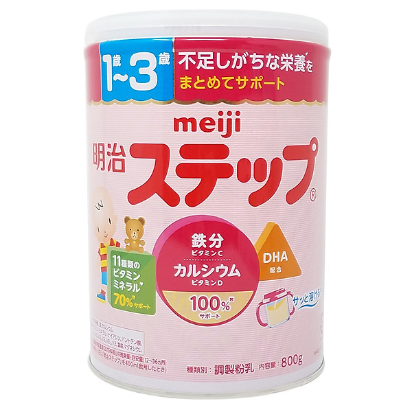 Sữa Bột Meiji Nội Địa Step Milk Số 9 800G