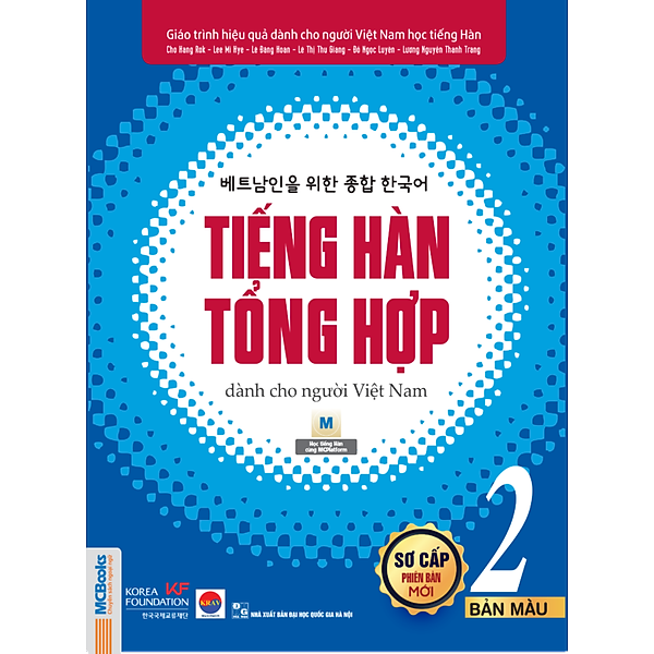 Tiếng Hàn Tổng Hợp Dành Cho Người Việt Nam – Sơ Cấp 2 (Bản Màu)