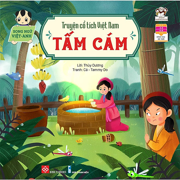 Truyện cổ tích Việt Nam (Song ngữ Việt – Anh) – Tấm Cám