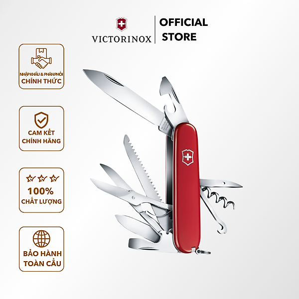 Dao xếp đa năng Huntsman 91mm Victorinox Thụy Sỹ