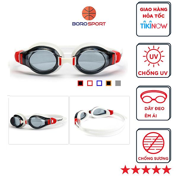 Kính bơi chống tia UV , Chống sương mù , bảo vệ mắt YESURE Cleacco, Dây đeo được làm 100% silicone mềm mại, thoải mái, dành cho vận động viên chuyên nghiệp hoặc người có sở thích đi bơi - Hàng Chính Hãng