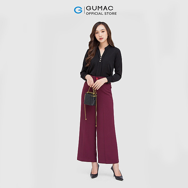 Quần tây nữ Gumac QC06068 ống rộng