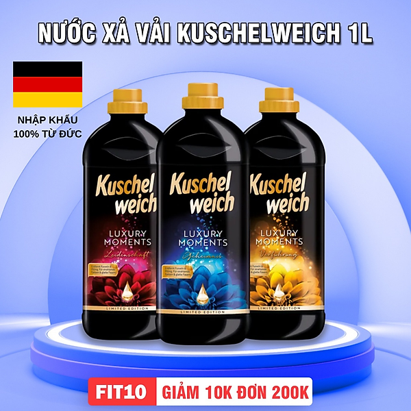 Nước xả vải KUSCHELWEICH khoảnh khắc sang trọng cao cấp phiên bản giới hạn dung tích 1L