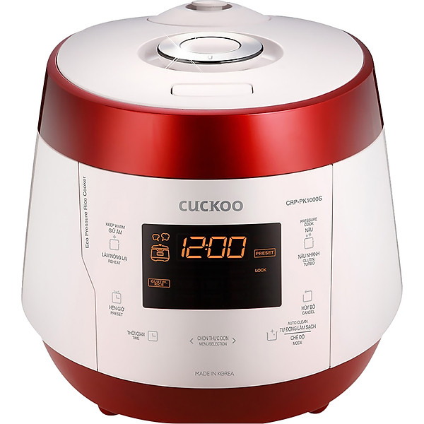 Nồi cơm điện áp suất Cuckoo CRP-PK1000S 1,8 lít nhiều màu - Hàng chính hãng