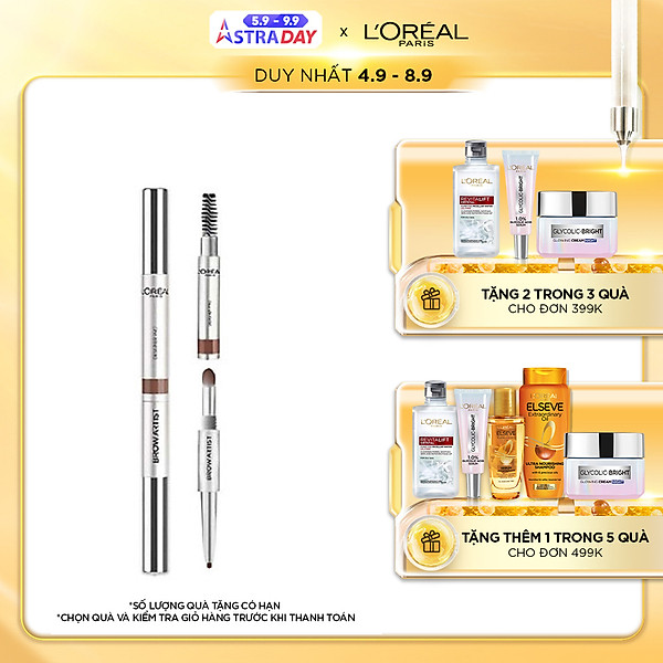 Chì Kẻ Chân Mày Brow Artist Designer Pro – 01 Dark Bown (Socola)