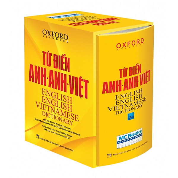 Từ Điển Oxford Anh – Anh – Việt Bìa Vàng Cứng