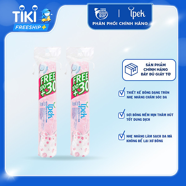 Bông Tẩy Trang 100% Cotton Thổ Nhĩ Kỳ Ipek Klasik Cotton Pads