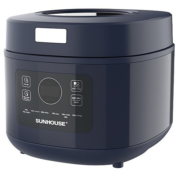 NỒI CƠM ĐIỆN SUNHOUSE SHD8802 (1.0 Lít)- Hàng chính hãng