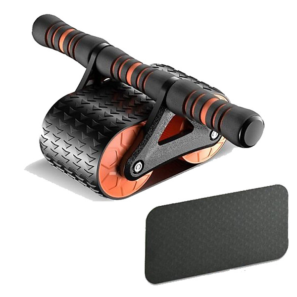 Con Lăn Tập Cơ Bụng Thế Hệ Mới Trợ Lực Bằng Lò Xo Kép Chính Hãng Đại Nam Sport + Kèm Tấm Thảm Lót