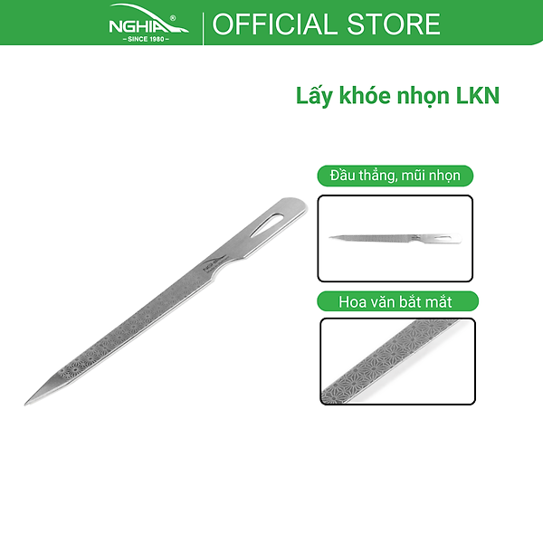Cây Lấy Khóe Đầu Nhọn Inox Hỗ Trợ Móc Khóe và Vệ Sinh Khóe KỀM NGHĨA