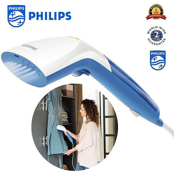 Bàn ủi hơi nước cầm tay thương hiệu cao cấp Philips GC300/28 công suất 1000W – Hàng nhập khẩu