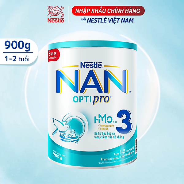 Sữa Bột Nestlé Nan Optipro Hm-O 3 900G