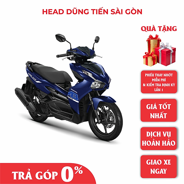 Xe Máy Honda Airblade 2023-125 Tiêu Chuẩn – Xanh Đen