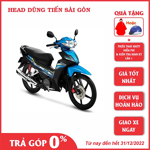 Xe Máy Honda Blade 110 – Phiên Bản Thể Thao (Phanh Đĩa, Vành Đúc)- Đen Xanh Xám