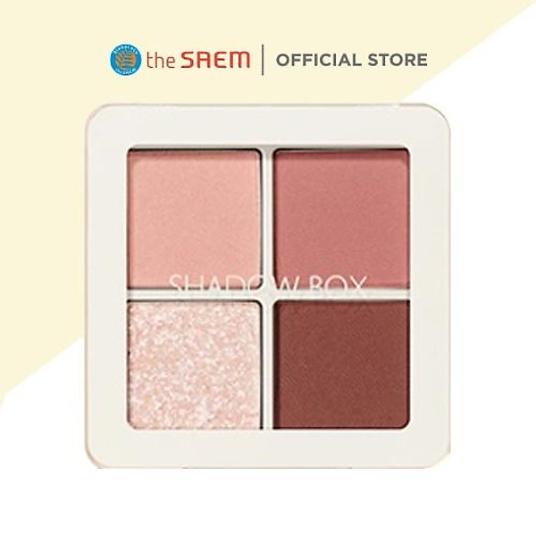 Bảng Phấn Mắt 4 Ô The Saem Saemmul Shadow Box 3.6G