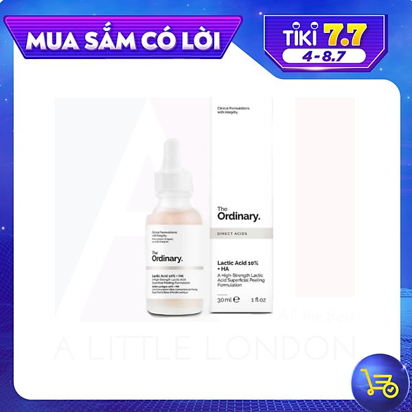 Tinh Chất Tẩy Tế Bào Chết Và Cấp Nước The Ordinary Lactic Acid 10% + Ha 30Ml