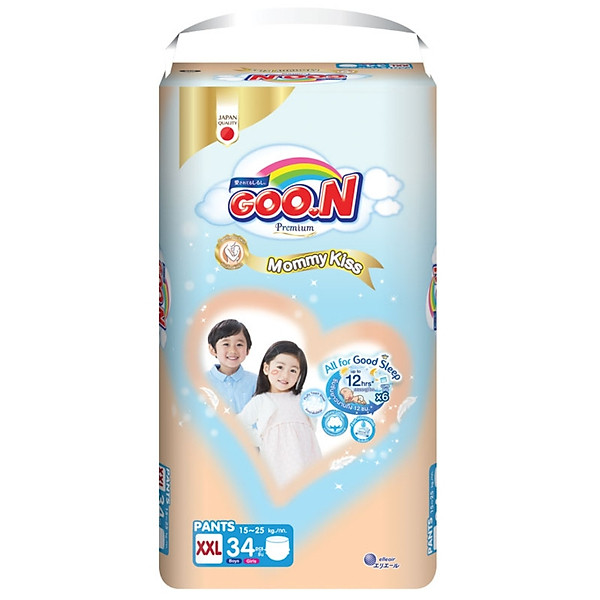 TÃ QUẦN/ BỈM QUẦN GOO.N MOMMY KISS ĐỦ SIZE M54/ L44/ XL40/ XXL34