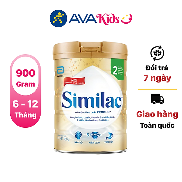 Sữa Bột Similac 5G Số 2 – 900G 6 – 12 Tháng