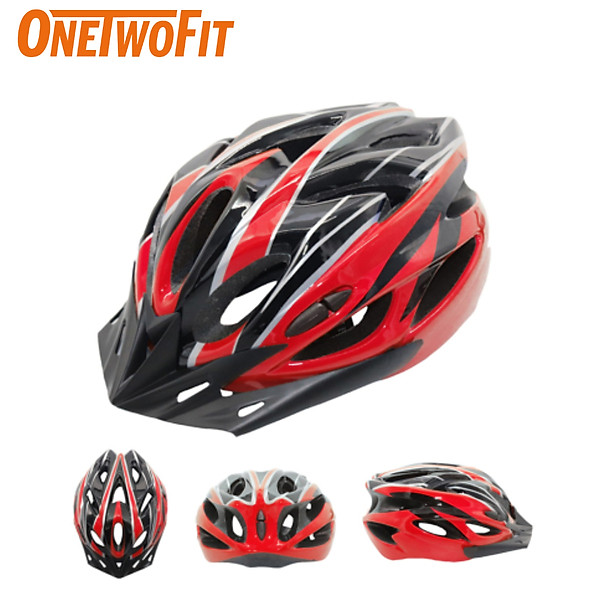 OneTwoFit Thoáng khí Siêu nhẹ 210g Mũ bảo hiểm xe đạp Mũ bảo hiểm xe đạp nam Mũ cứng hover
