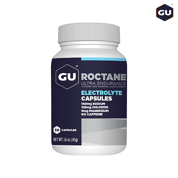 Viên Muối Điện Giải GU Roctane Electrolyte Capsules - (50 viên/Hũ)