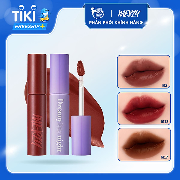 Son Kem Lì Bền Màu, Lâu Trôi Hàn Quốc Merzy Mellow Tint 4G