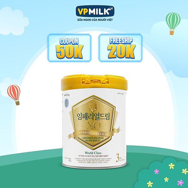 Sữa Bột Namyang Imperial Dream Xo 3 Gt 800G