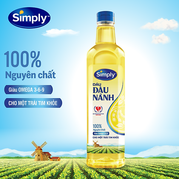 Dầu Đậu Nành Simply 1L/2L/5L