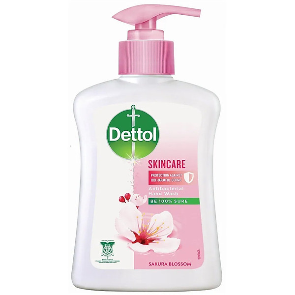 Chai nước rửa tay Dettol kháng khuẩn dưỡng da - Chai 250g