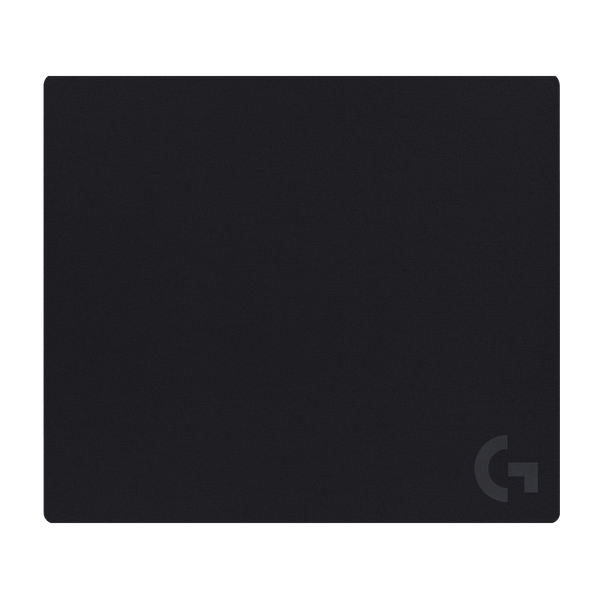 Bàn di chuột game Logitech G640 (Size L) tấm lót chuột chơi game bằng vải, tối ưu cho chơi game, ma sát, chống trượt kích thước 460 x 400 x 3 mm (dài x rộng x dày) - Hàng Chính Hãng