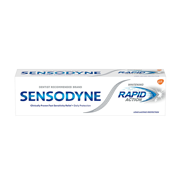 Kem đánh răng Sensodyne Rapid Action Whitening 100g