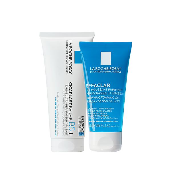 Bộ đôi làm sạch, làm dịu và phục hồi làn da đa công dụng La Roche-Posay Cicaplast Baume B5+ 100ml & 50ml