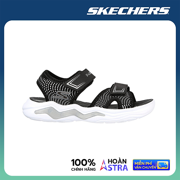 Skechers Bé Trai Xăng Đan Erupters 4 Sandal - 401670L-BKSL