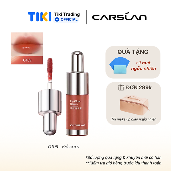 Son dưỡng môi Carslan dạng tint dưỡng ẩm giảm thâm môi mờ nếp nhăn môi 4.5g