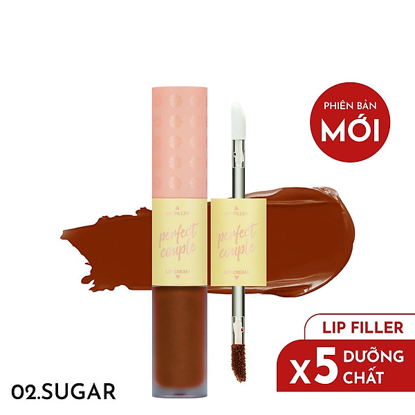 Son Kem Lì 2 Đầu Phiên Bản Mới Lemonade Perfect Couple Lip Ver.2 7.5G hover