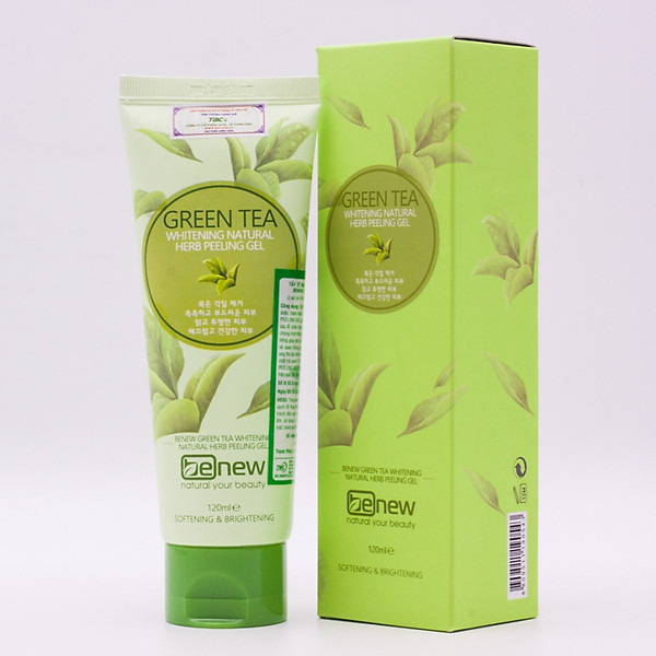 Gel Tẩy Tế Bào Chết Chiết Xuất Từ Trà Xanh Benew Green Tea Peeling Gel 120Ml