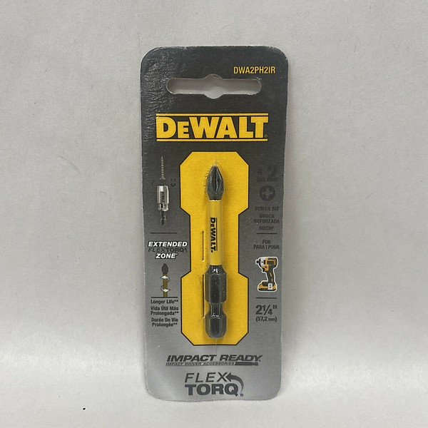 Mũi vít ph2 5.8mm flex torq Dewalt dòng impac ready dwa2ph2ir