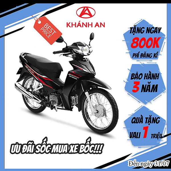 Xe Máy Honda Blade 110Cc 2021 – Thắng Cơ Vành Nan Hoa