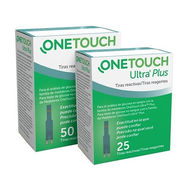 Que Thử Đường Huyết One Touch Ultra Plus Flex Johnsons & Johnson ( lọ 25 que thử )