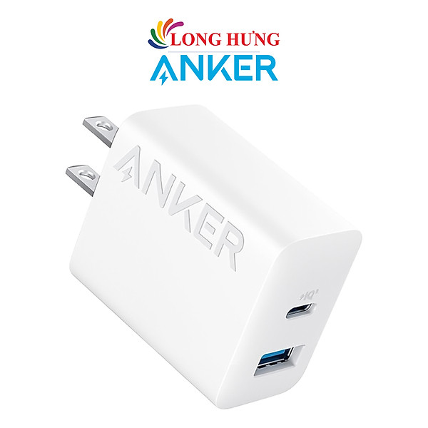 Cốc sạc Anker 1USB 1Type-C 20W A2348 - Hàng chính hãng