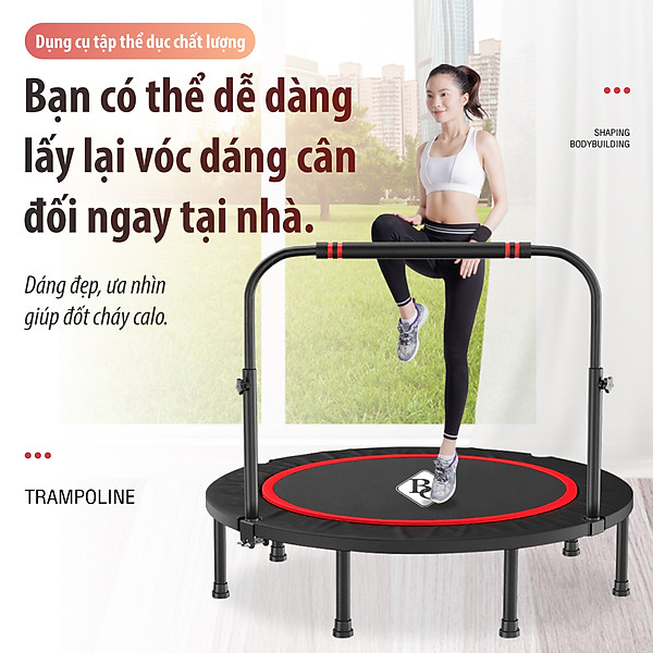 Sàn nhún, Đệm Bật Lò Xo BG TRAMPOLINE 48TL Dành Cho Mọi Lứa Tuổi (hàng nhập khẩu)