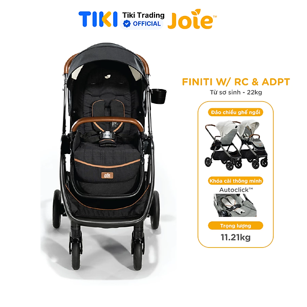Xe đẩy trẻ em Joie Finiti W/ RC & ADPT Eclipse
