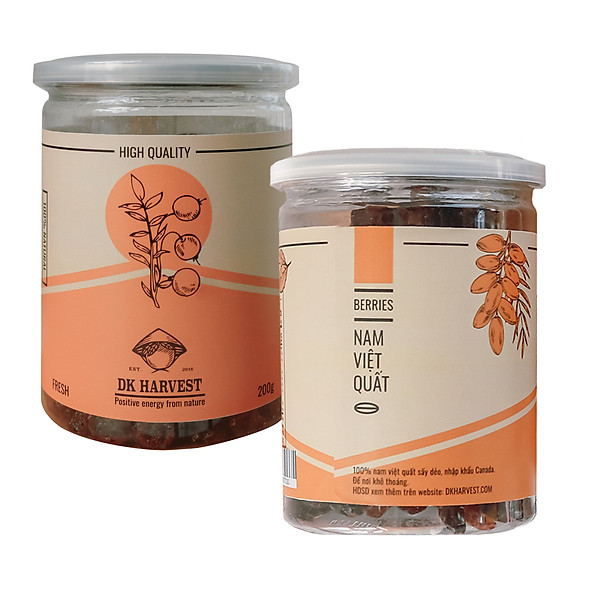 COMBO SIÊU TIẾT KIỆM 2 hũ Nam Việt Quất DK Harvest nhập khẩu - 200g