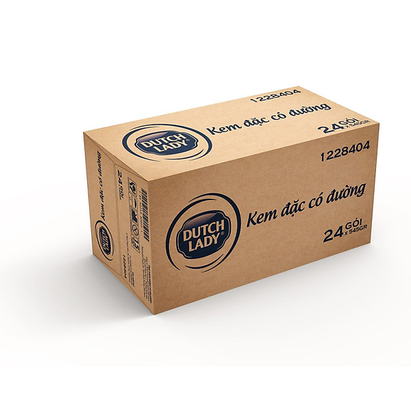Thùng 24 túi kem đặc có đường Dutch Lady (24 túi x 545g)