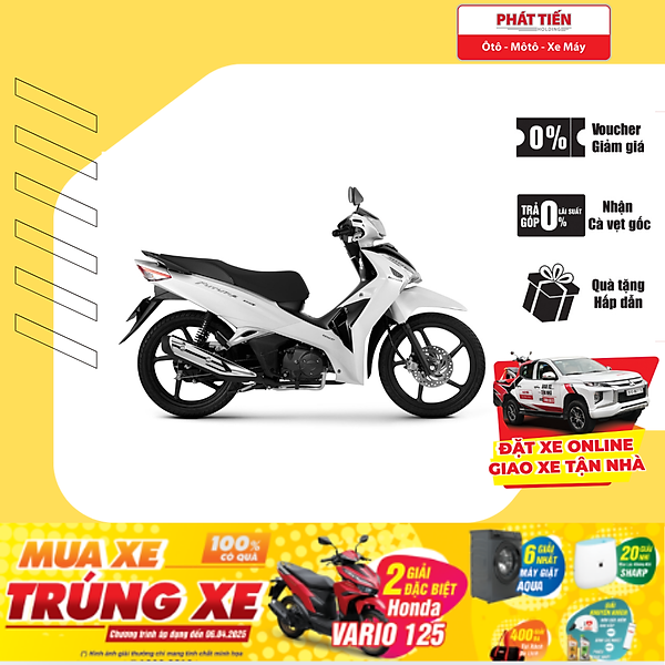 Xe Máy Honda Future 125 FI 2024 -Cao cấp (Phanh đĩa - vành đúc)