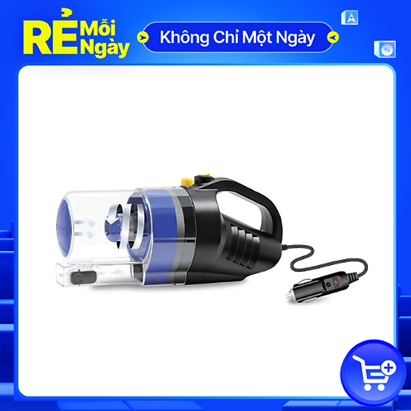 Máy hút bụi cao cấp cho ô tô nguồn 12v Michelin ML204 - độ ồn thấp, máy gọn nhẹ, nhiều đầu hút, công xuất cao
