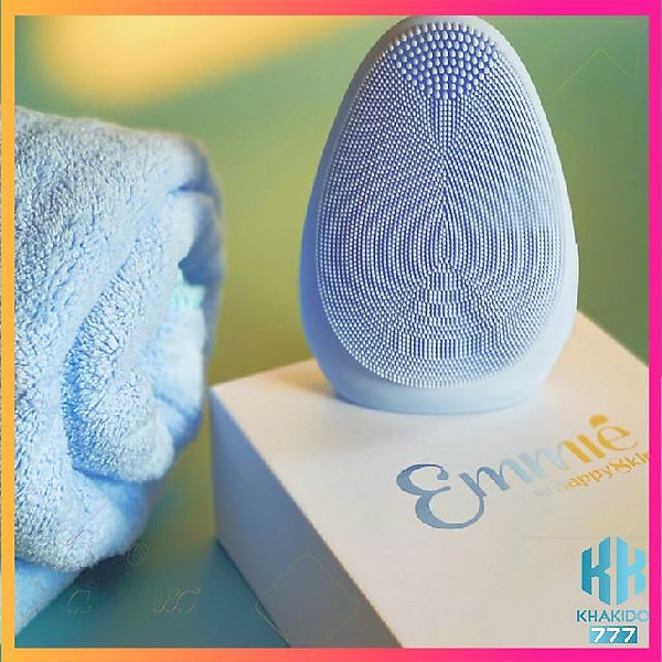 Máy Rửa Mặt Chuẩn Spa Emmié By Happy Skin Premium Cleansing Brush, Máy Massage Chăm Sóc Da Mặt